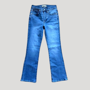 Brinton Wash Madewell Crop Kick Jeans New Size 24